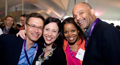More than 1,400 alumni — the largest number ever — traveled from 28 countries to attend Kellogg Reunion 2009. 