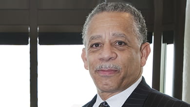 John W. Bluford ’75, president and CEO of Truman Medical Centers and recipient of the 2011 Laura G. Jackson Award