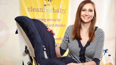 Jennifer Beall '10 launched CleanBeeBaby 