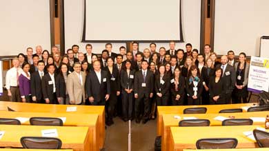 MBA students from the United States, the United Kingdom and Mexico traveled to Kellogg to compete in the 2012 Kellogg Biotech and Healthcare Case Competition