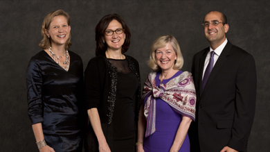 Kellogg honored four of its alumni May 12 for their contributions to society as well as their commitment to the school. 