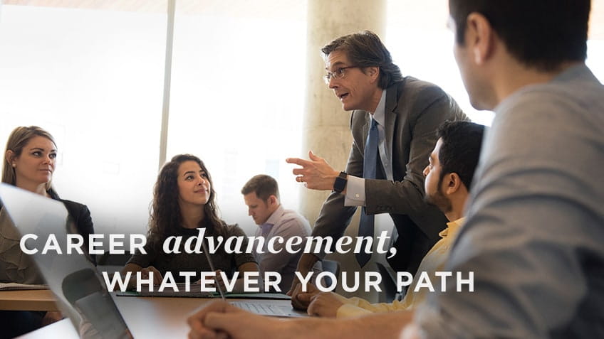 Career advancement, whatever your path