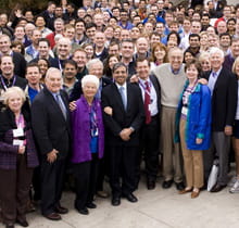 Alumni at reunion