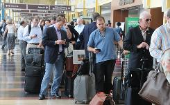 A power outage at Ronald Reagan Washington National Airport on July 15 delayed flights and closed security checkpoints for hundreds of travelers. Such a delay can cause a domino effect, bumping passengers.