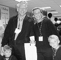 Karl-Olof Mills '84 and family