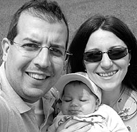 Marwan Moubarak WHU-05 and family