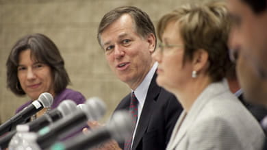 “People need to sit down and decide who they want to be.” — Harry Kraemer ’79, author of From Values to Actions: The Four Principles of Values-Based Leadership