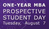 1Y MBA Prospective Student Day, August 7