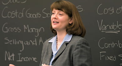 Professor of Accounting Beverly Walther