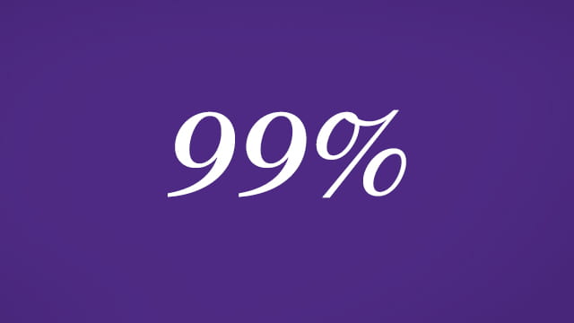 99%