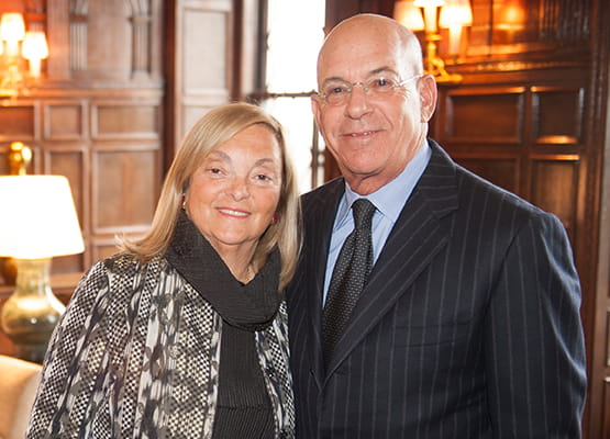 Kellogg donor Larry and Carol Levy