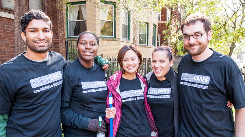 Kellogg Cares is a student group committed to philanthropy | Social Impact | Kellogg School
