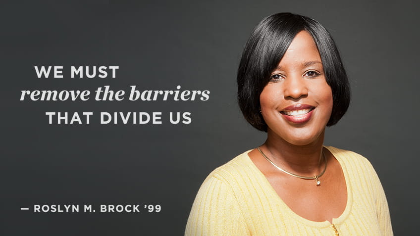We must remove the barriers that divide us - Roslyn Brock | Social Impact | Kellogg School