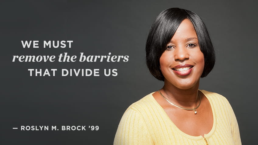 "We must remove the barriers that divide us" - Roslyn Brock | Social Impact | Kellogg School