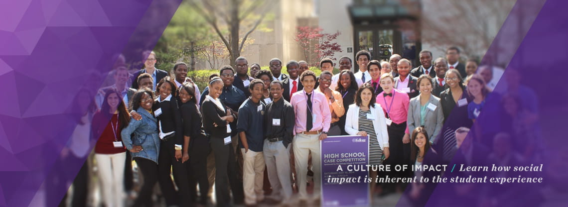 Learn how social impact is inherent to the student experience