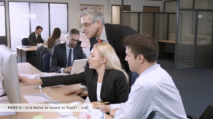 Businesses look for trustworthy employees who are transparent with their colleagues in the workplace.