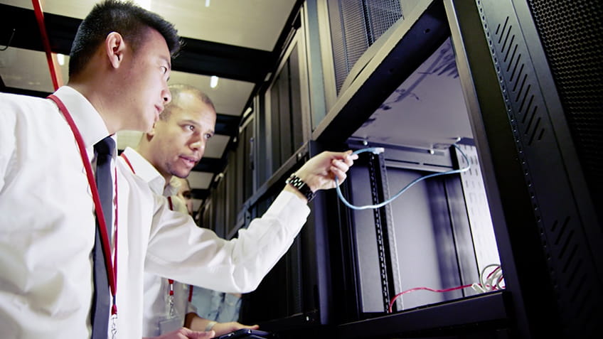 The same way you would plug into a network server, developing trust is all about making a connection.