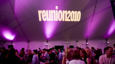 More than 1,700 alumni attended the 2010 Kellogg Reunion. In addition to social events, the weekend featured a variety of MBA Updates and Career Management Center workshops.