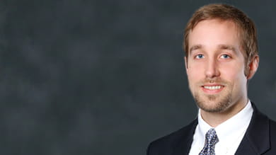 Brian Gunia, a Ph.D. student in management and organizations 