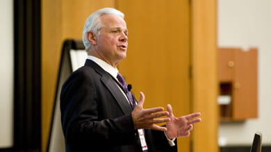 “For the first time in many years, American manufacturing is doing better than the rest of the economy,” Michael Ducker ’99, COO of FedEx Express, said in his keynote address at the 2011 Kellogg Manufacturing and Operations Conference. 