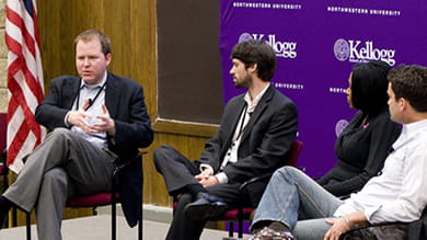 Can the next wave of activism be driven by social media? A panel of experts addressed that question at the 2011 Kellogg Tech Conference on April 9.