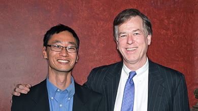 Andrew Youn '06 and Prof. Harry Kraemer '79