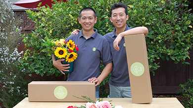 Songhua Hu ’10 and Richard Lim ’10 