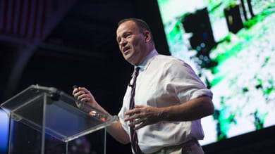 Polar explorer Sir Robert Swan imparts lessons on leadership, collaboration and setting goals