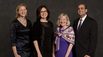 Kellogg honored four of its alumni May 12 for their contributions to society as well as their commitment to the school. 
