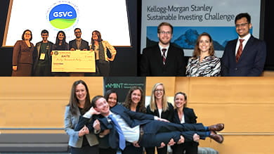 Kellogg teams awarded for their impact at recent competitions: GSVC, K-MSSIC, MIINT
