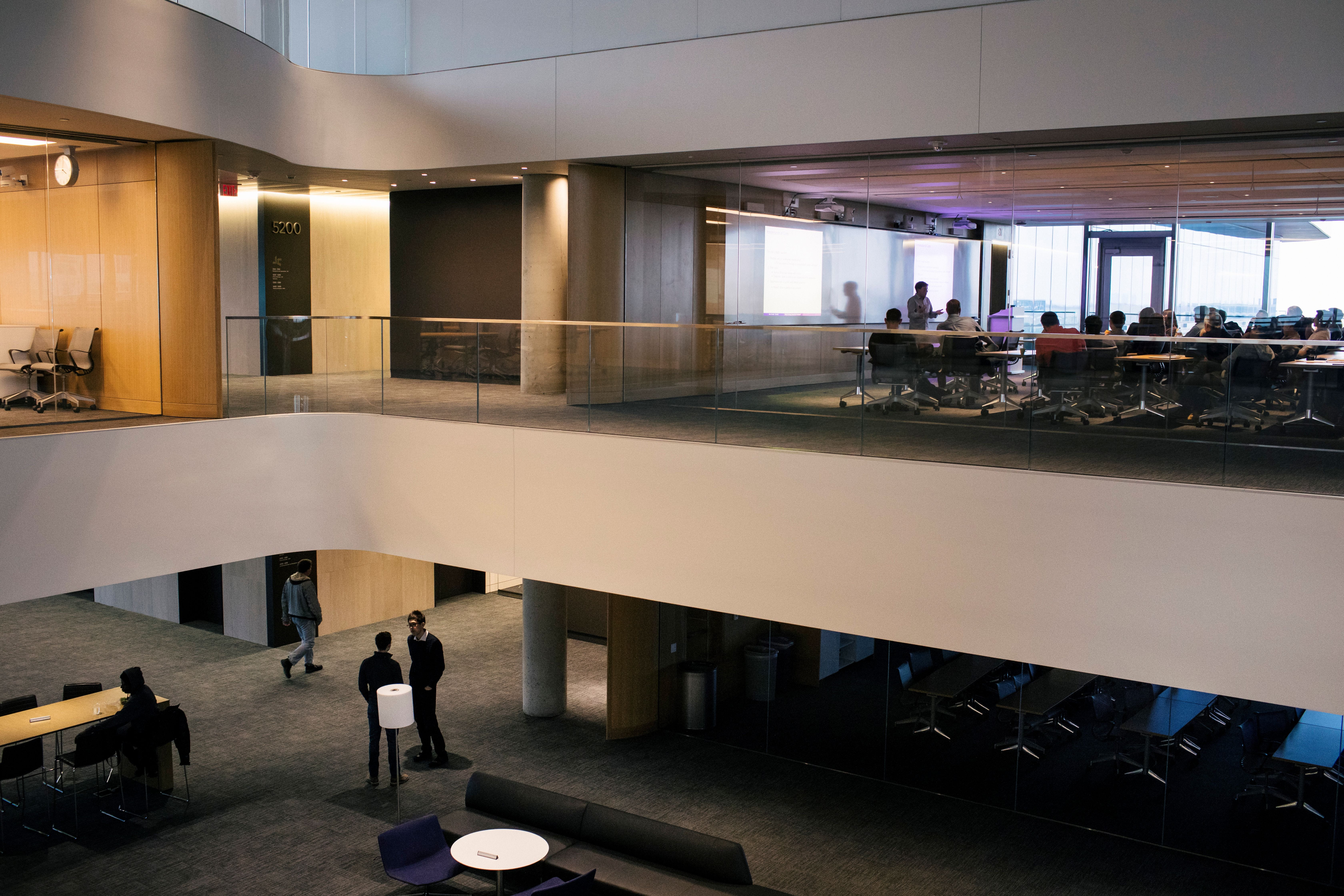 Overview of fourth and fifth floor