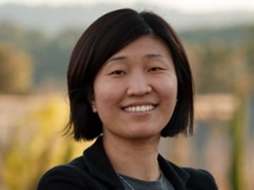 A portait of Jenny Lee, class of '01, who has become one of Forber' top tech investors.