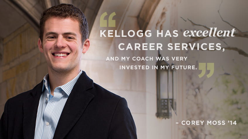 Corey Moss discusses Kellogg MSMS (Masters in Management) experience