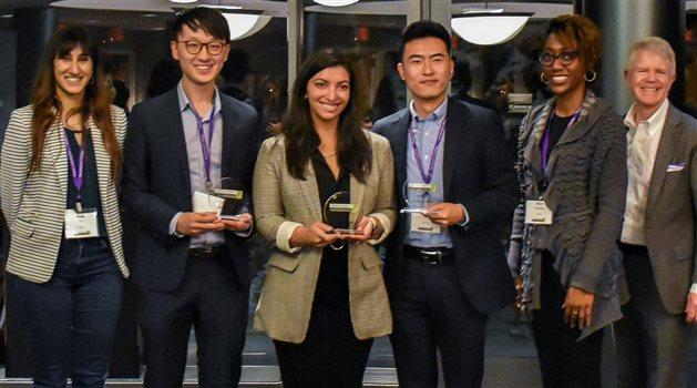Group photo of 2023 Kellogg Healthcare and Biotech Case Competition winners