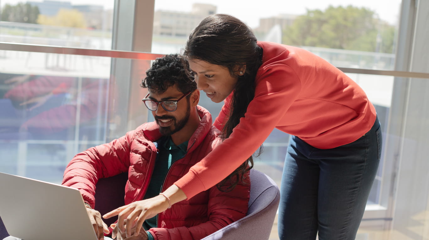 Kellogg admissions team helping a person with their application