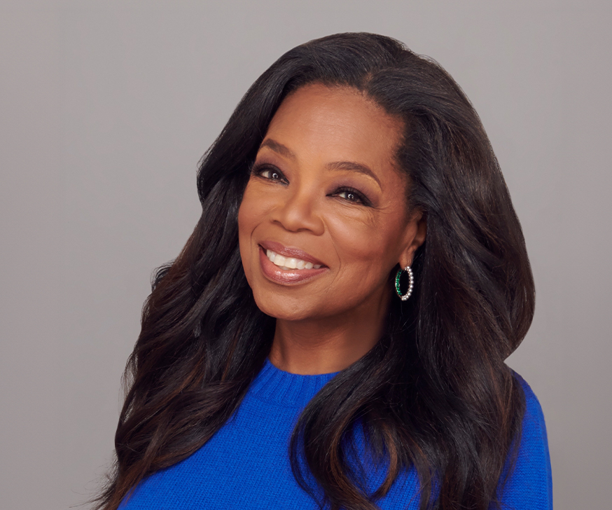 Head shot of Oprah Winfrey 