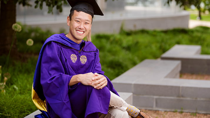 Trevor Lu Kellogg MBA grad