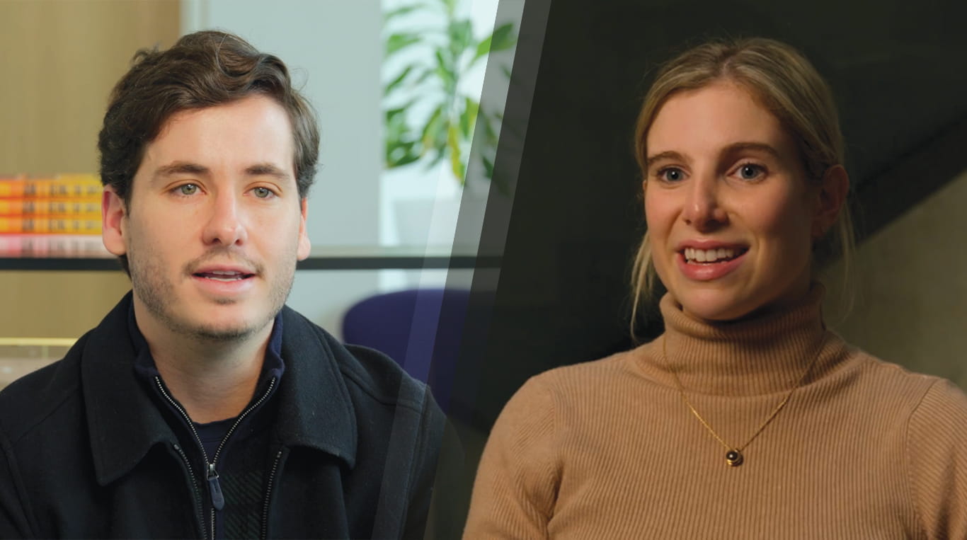 Mary Tucker and Luis Aranguren discuss why they chose the Kellogg One-Year MBA Program. 