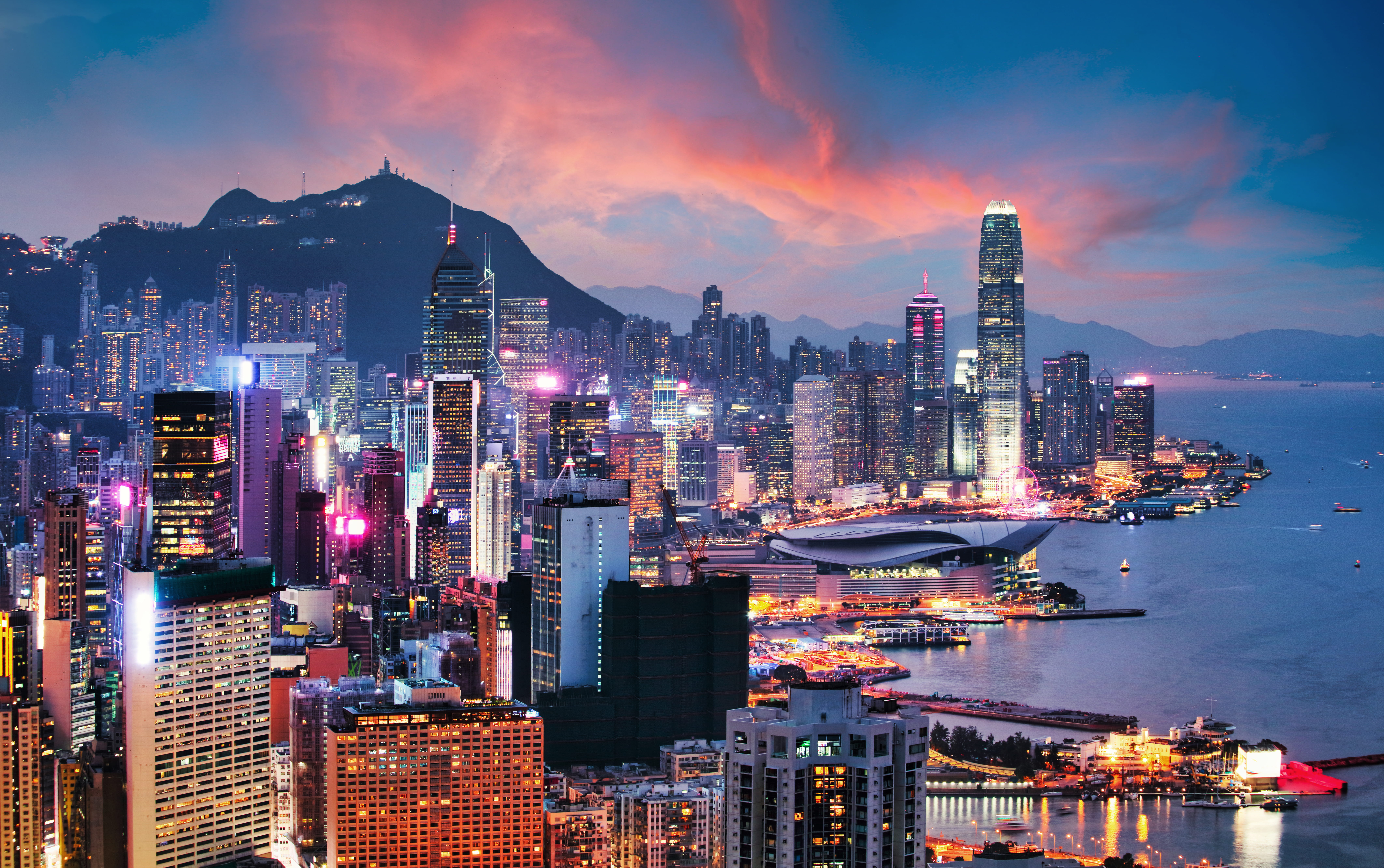 Cityscape of Hong Kong, one of the locations for Kellogg GIM trips 2024