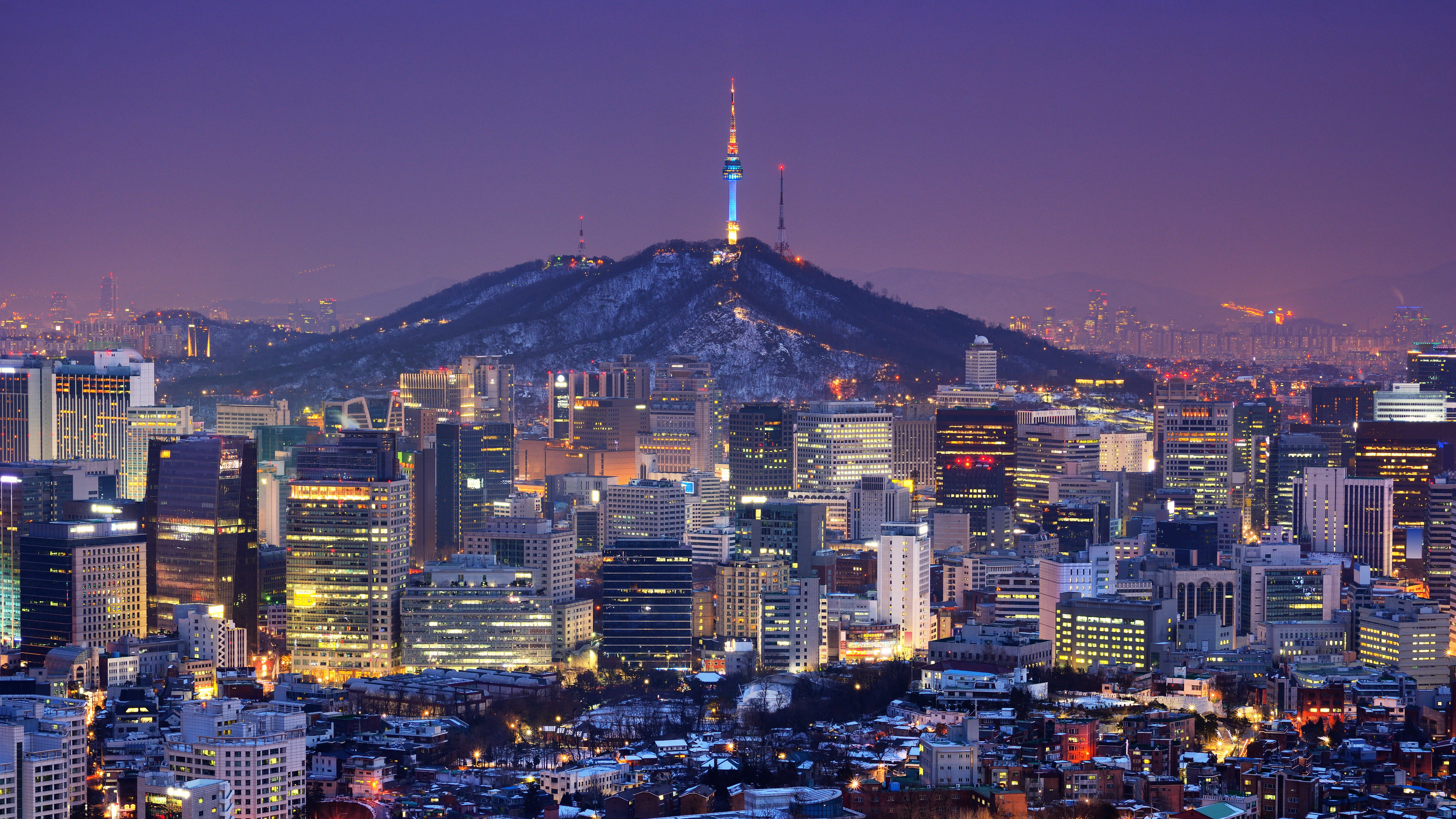 Cityscape of Seoul, South Korea, one of the locations for Kellogg GIM trips 2024