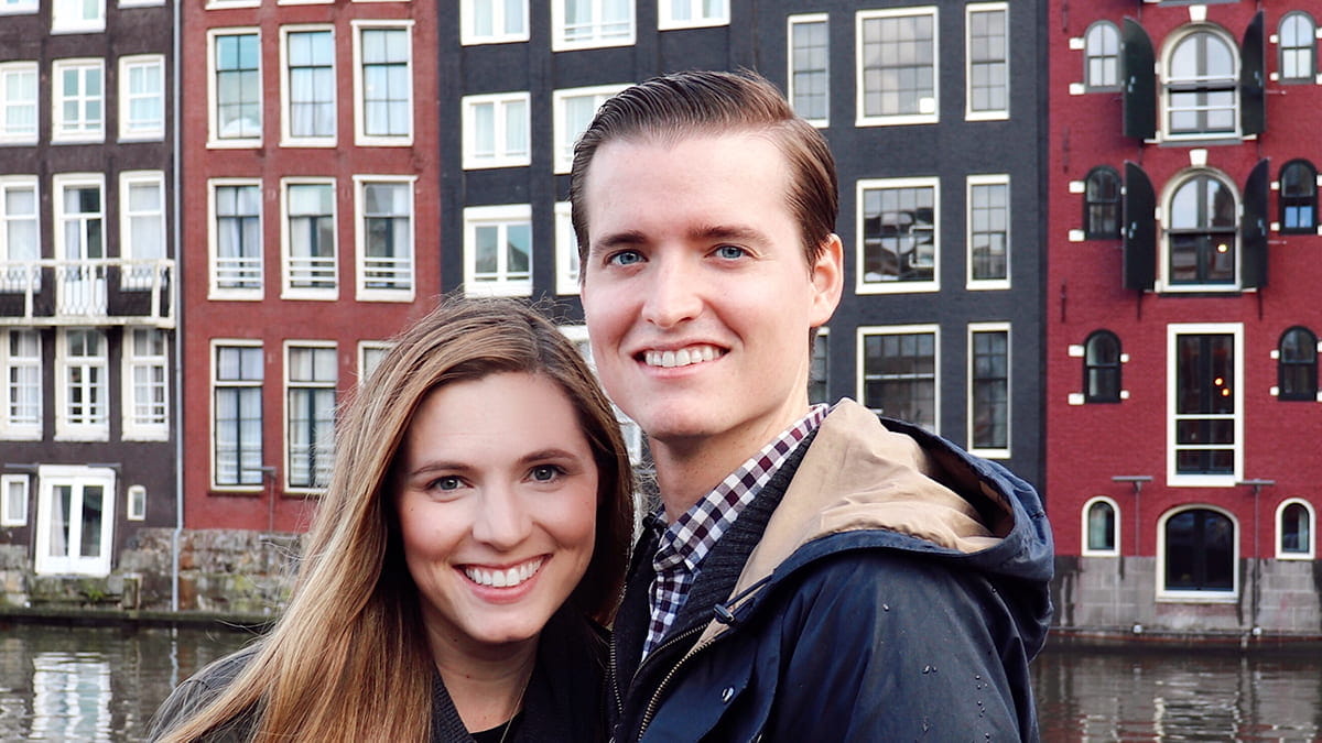 Philip and Jennifer Spencer study abroad at LBS on the Kellogg exchange program.