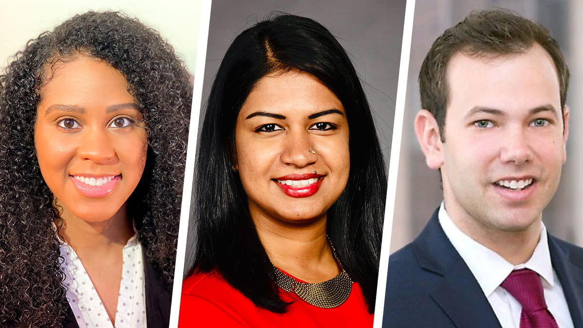 Talent abounds in the new class joining Kellogg's Evening & Weekend Program. Meet Paris Austell, Varsha Nagaraj and Morrie Bossen.