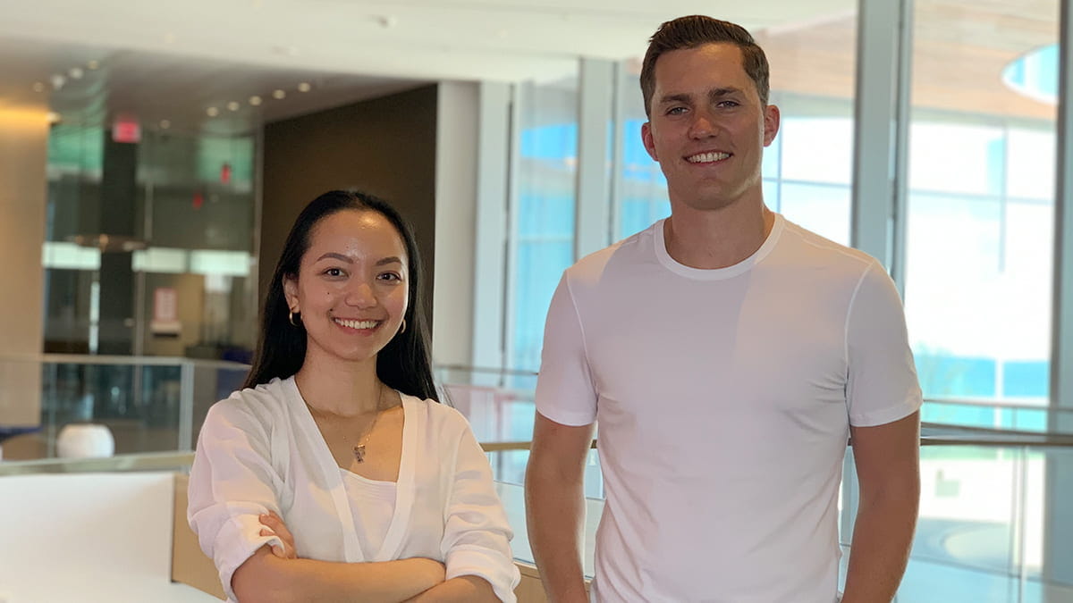 Co-Founders Ferrona Lie (1Y 2021) and Andrew Mueller (2Y, 2021) discuss their venture, Near, a tech concierge that supports older adults.