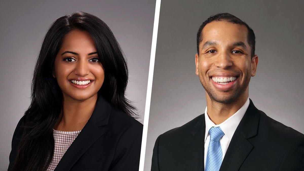 Talent abounds in the new class joining Kellogg's Evening & Weekend Program. Meet Richa Bhargava and Adib Rushdan, MD!