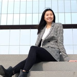 Kellogg student Claire Yao