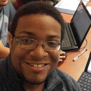 Kellogg student Hereford Johnson