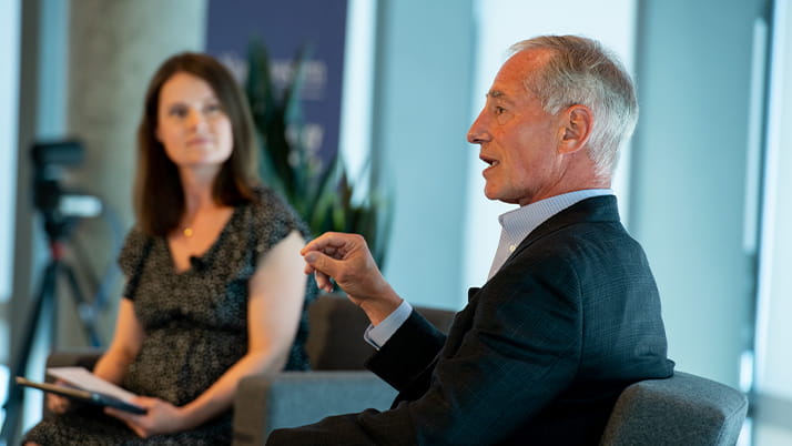 Dr. Steve Miller, Cigna’s Chief Clinical Officer at 2022 MacEachern Symposium