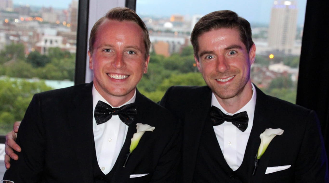 Evening & Weekend MBA student Bailey Mayer with husband