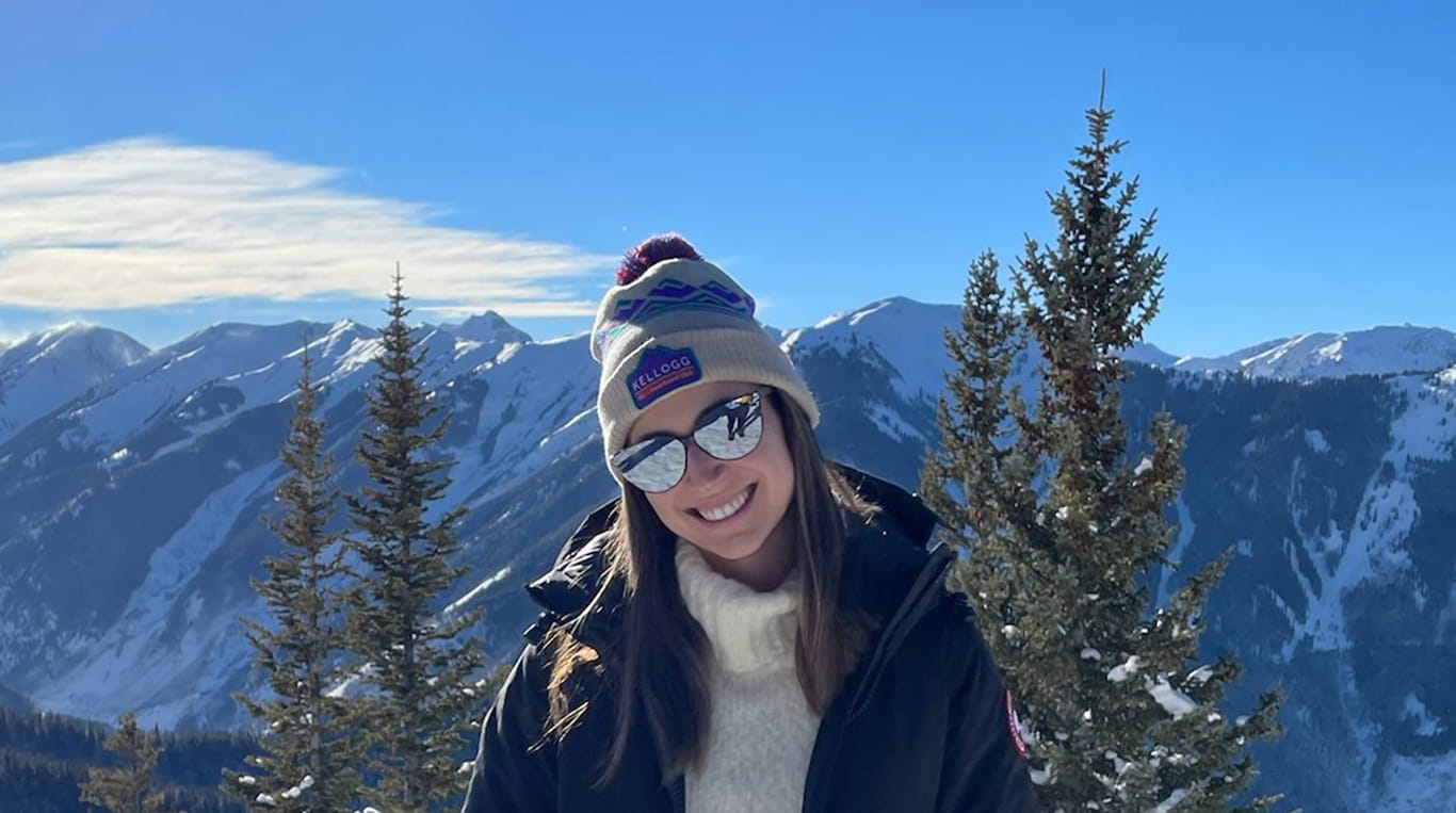 Kellogg student Tara Bereche ’23 MBA