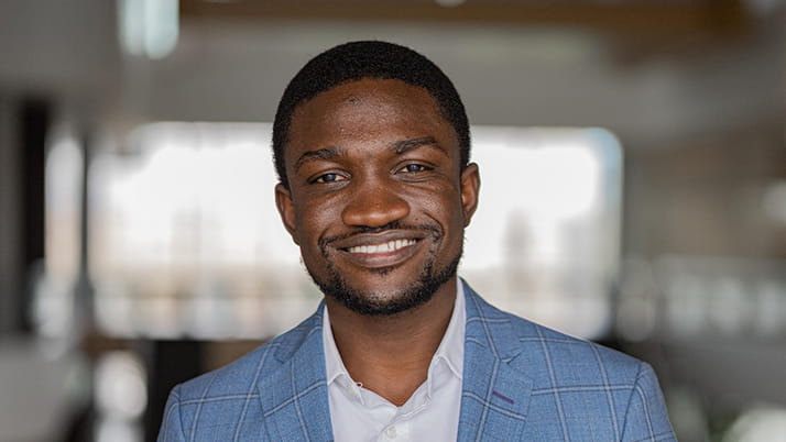 Emmanuel Adu-Darko ’23 MBA, Kellogg Christian Fellowship student leader